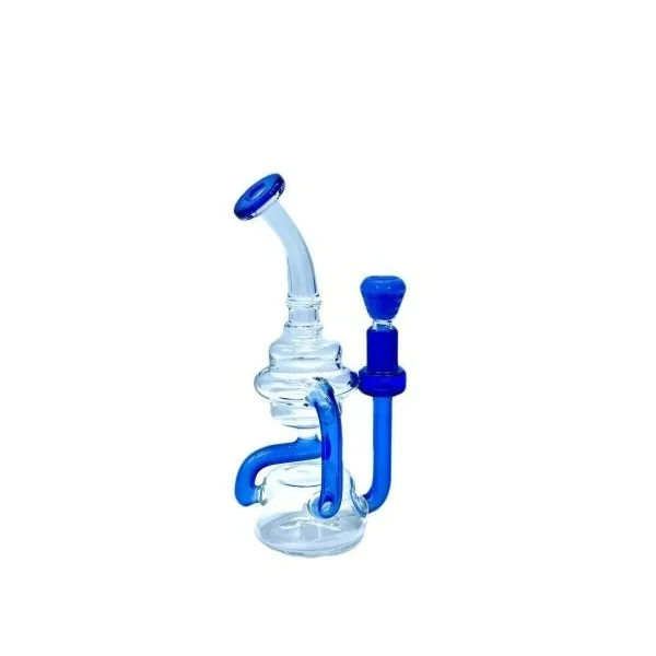 8.5″ Inch Separated Chamber Double Recycler Bent Neck