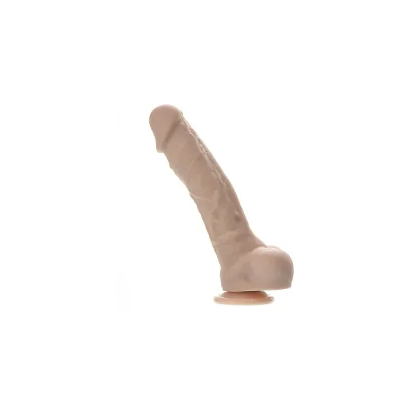 Adam & Eve Adam’s Silicone Cock, 7.5 Inch Insertable, Vanilla