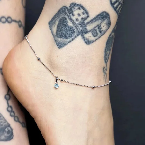 Anklet - Caroline Neron Design - Touch of glam anklet