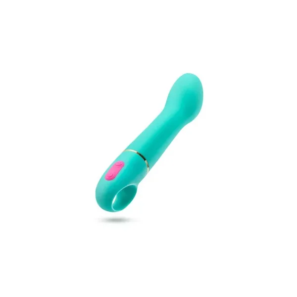 Aria Flirty AF Silicone G-Spot Vibrator, Teal