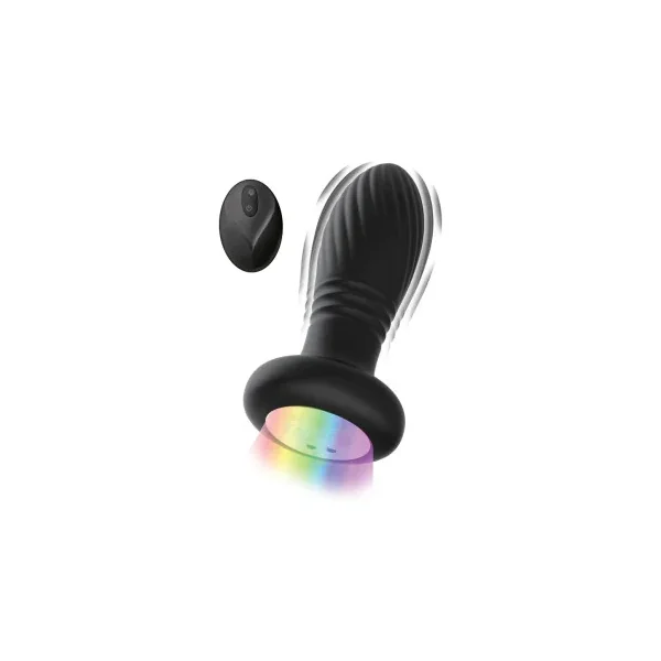 Atomic Thrusting Light-Up Twister Plug, Black