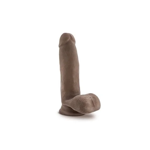 Au Naturel - 7" Sensa Feel Dildo - Chocolate