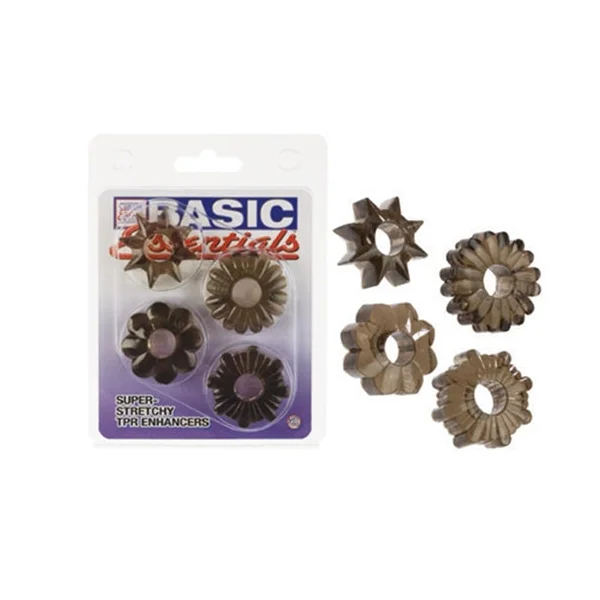 Basic Essentials 4 Pack - Smoke