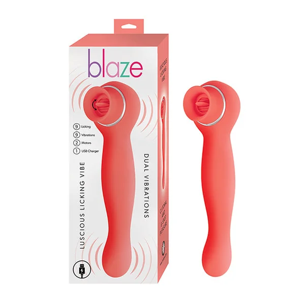 Blaze Lucious Licker Vibe - Coral