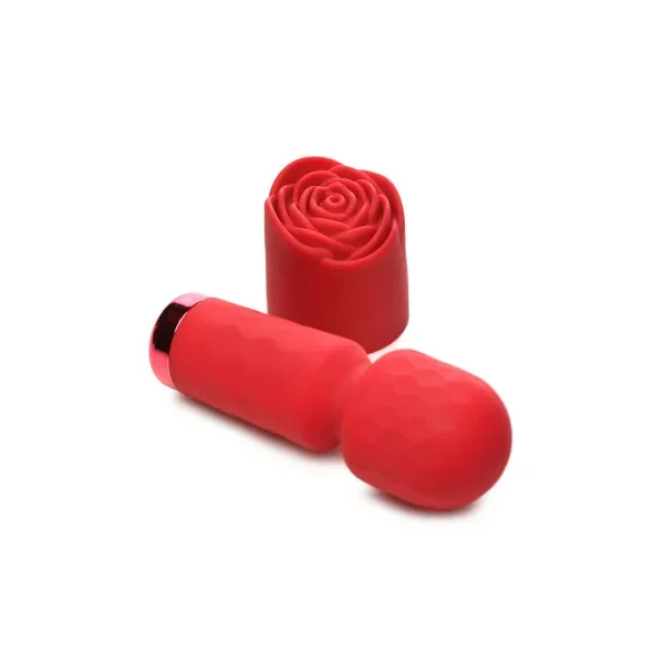 Bloomgasm Pleasure Rose-Petite Mini Silicone Rose Wand