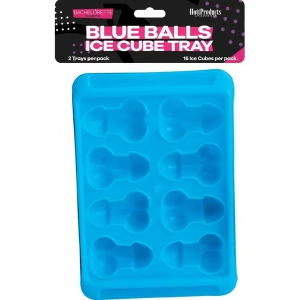 Blue Balls – Penis & Balls Shaped Ice Cube Tray