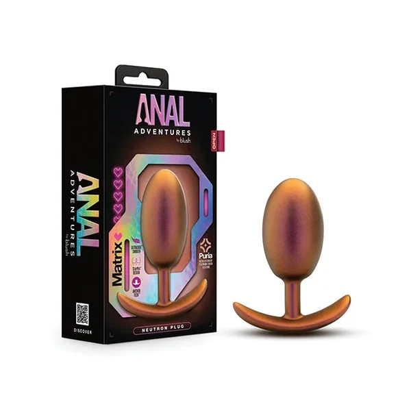 Blush Anal Adventures Matrix Neutron Plug – Copper