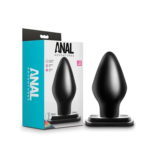 Blush Anal Adventures XXL Plug – Black