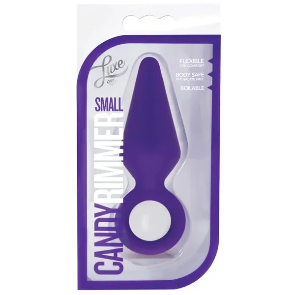 Blush Luxe Candy Rimmer Plug Small – Purple