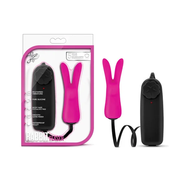Blush Luxe Rabbit Teaser - Fuchsia