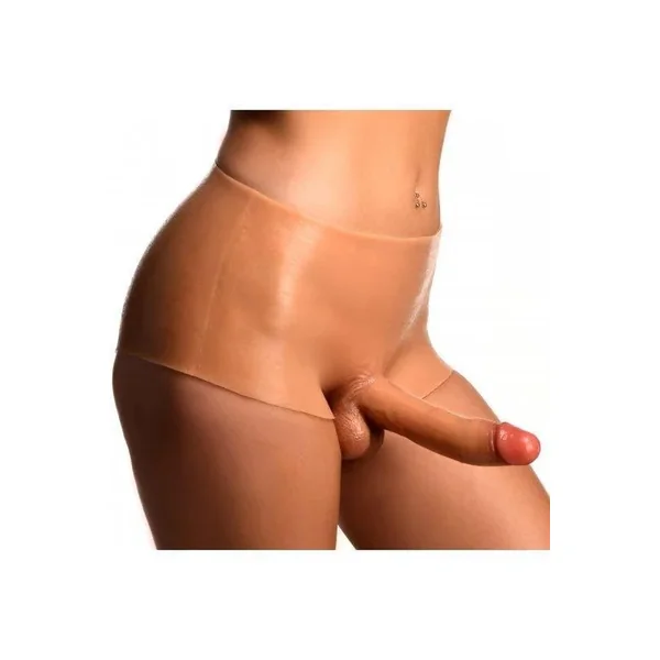 Boner Briefs Silicone Penis Strap On – Medium