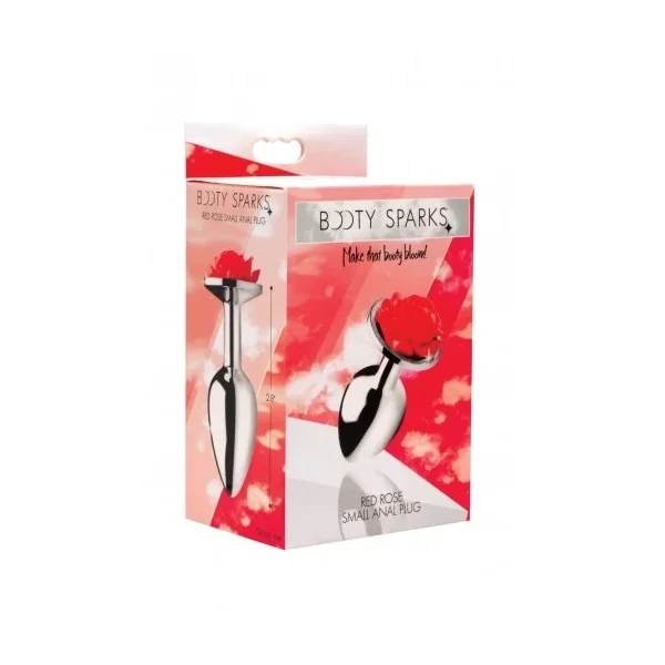 Booty Sparks “Red Rose” Plug -Small