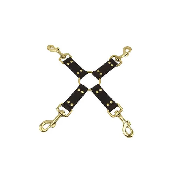 BOUND Nubuck Leather 4 Way Hog Tie