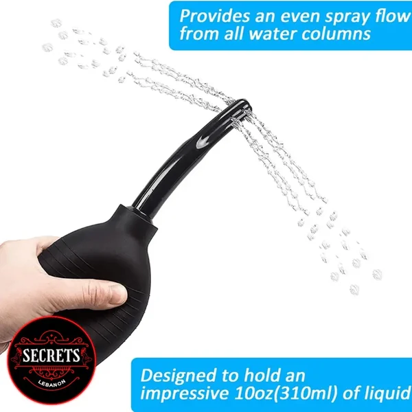 Brinda Spoon’s Matte Black Portable Douche