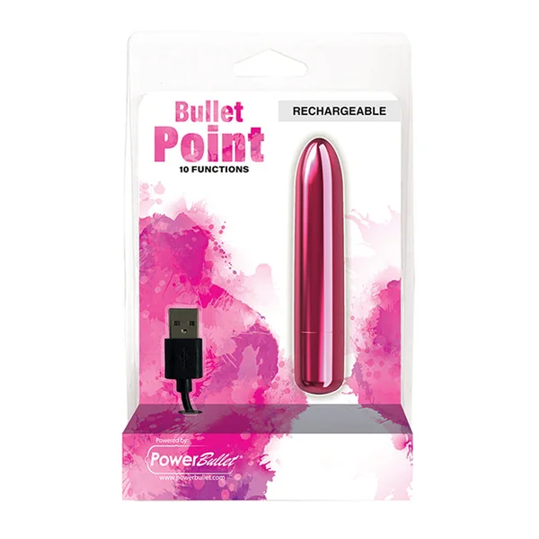 Bullet Point Rechargeable Bullet - 10 Functions