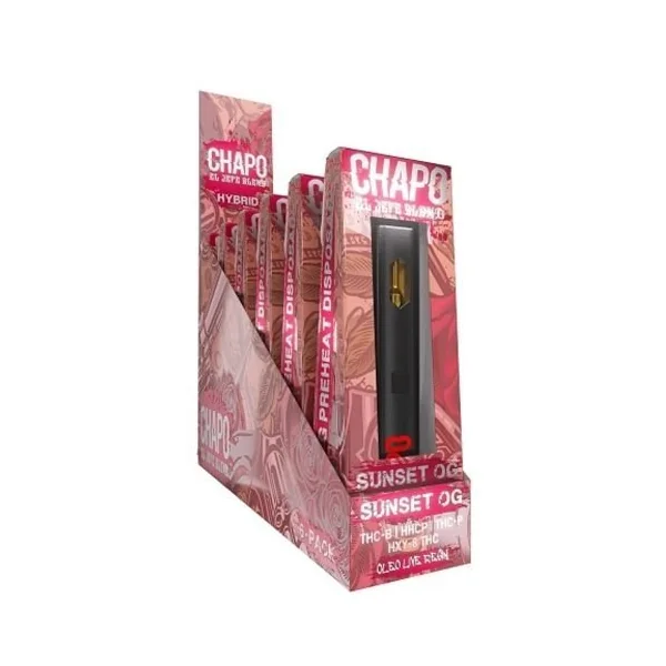Chapo El Jefe Blend 3.5g Disposable Sunset OG Hybrid