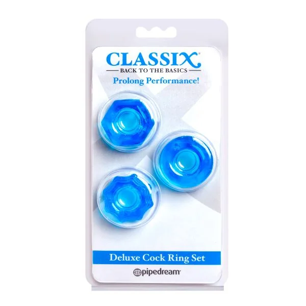 CLASSIX DELUXE COCK RING SET SET