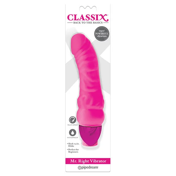 Classix Mr Right Vibrator - Pink