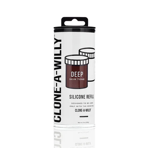 Clone-a-willy Silicone Refill - Deep Tone