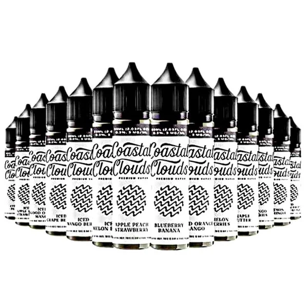 Coastal Cloud 100ml White Clouds Chew 6mg