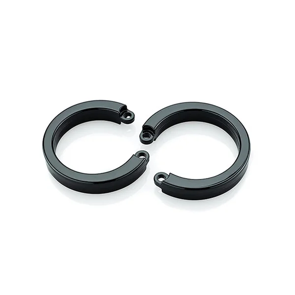 Cock Cage U-ring 2 Pack - Black