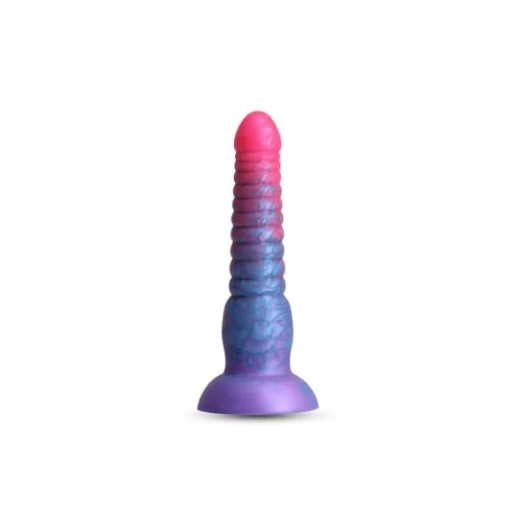 COLOURS STACKED 6IN DILDO PINK/BLUE