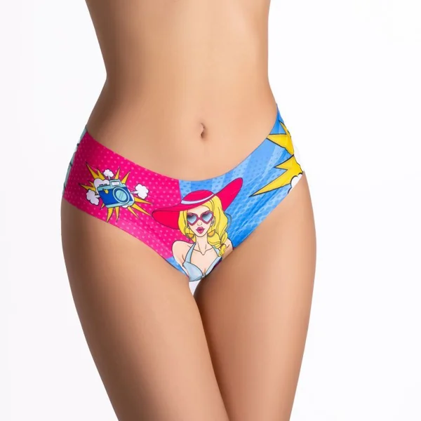 Comics Beach Girl Slip - Mixed - Medium