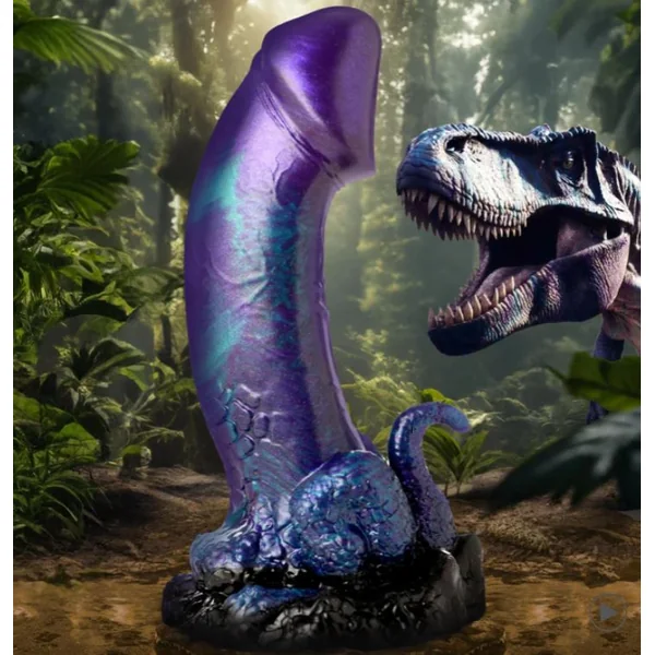 CREATURE COCKS DINO-DICK DINOSAUR SILICONE DILDO