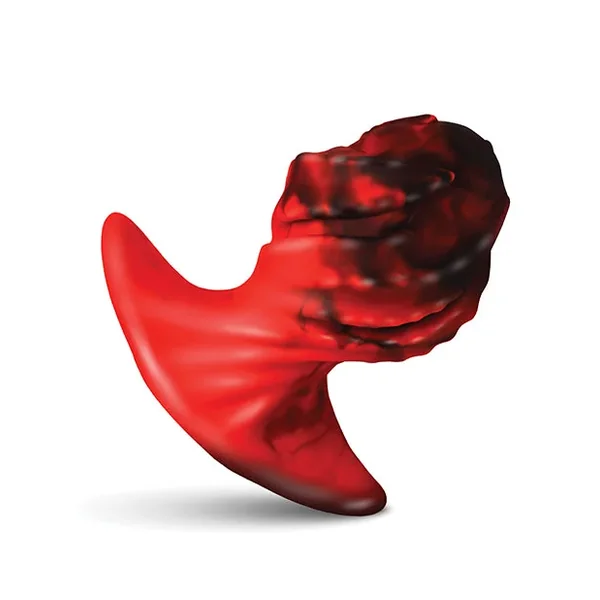 Creature Cocks Dragonspawn Silicone Butt Plug Medium – Black/Red