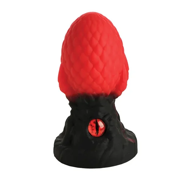 Creature Cocks – Eye of the Dragon Silicone Butt Plug – Red