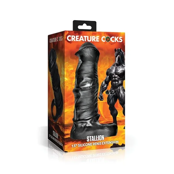 Creature Cocks Stallion 1.5″ Silicone Penis Extension