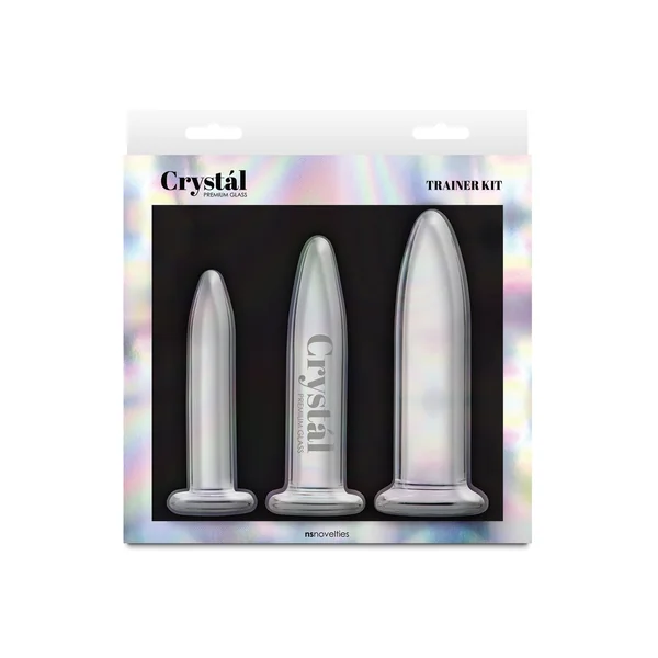 Crystal Anal Trainer Kit - Clear 3 pc Set