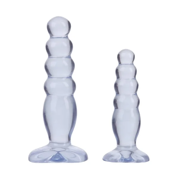 Crystal Jellies Anal Delight Trainer Kit - Clear