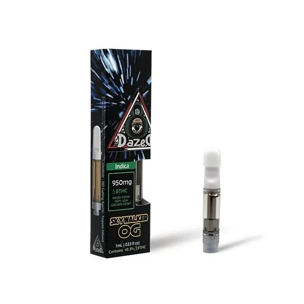 Dazed D8 1 Gram Cartridge Skywalker OG Indica 950MG