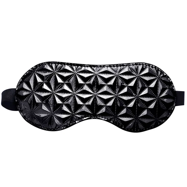 Diamond Blackout Blindfold in Black
