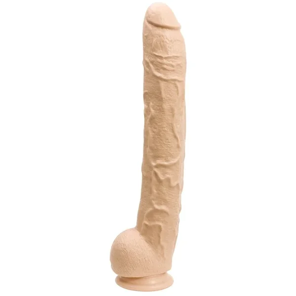 Doc Johnson – Classic Rambone Dildo with Suction Cup Base | Flesh 17 inches