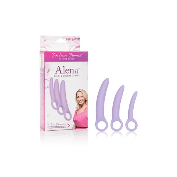 Dr. Laura Berman Alena Set of 3 Silicone Dilators