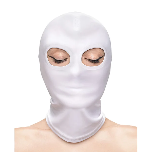 Fetish & Fashion Eyes Hood - White