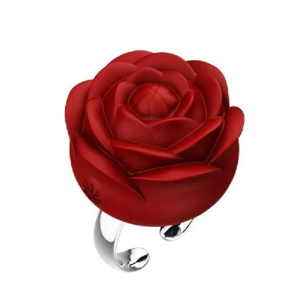 FIORE ROSE RING RED