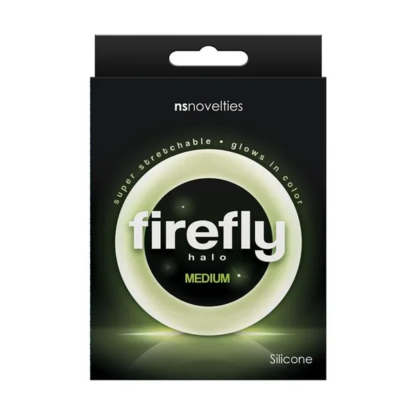 Firefly Halo Medium Cockring – Clear
