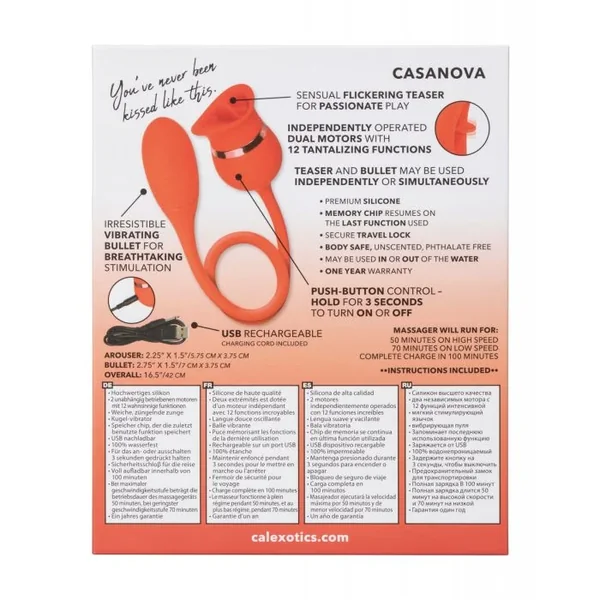 French Kiss Casanova – Red