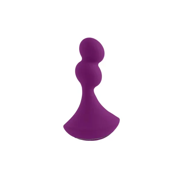 Gender X Ball Game Rechargeable Rotating Silicone Vibrator, Purple