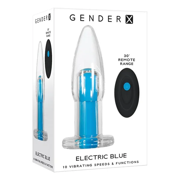 Gender X Electric Blue – Clear/blue