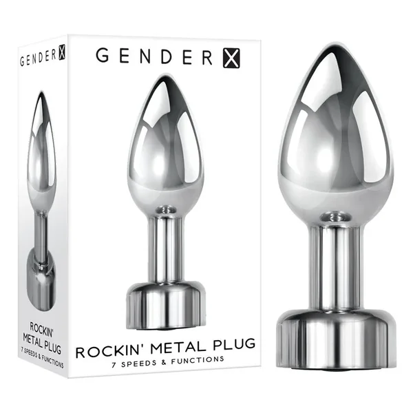 Gender X ROCKIN’ METAL PLUG-(gx-rs-9086-2)