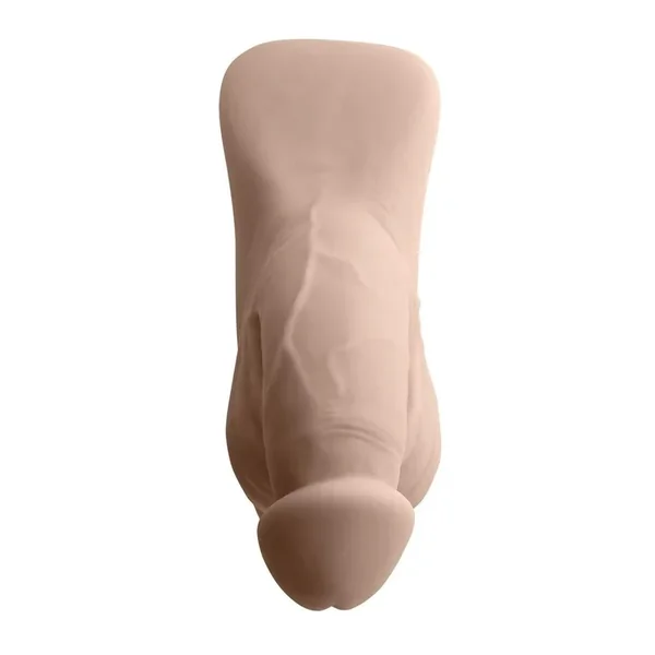Gender X TPE Packer Dildo 4in – Vanilla