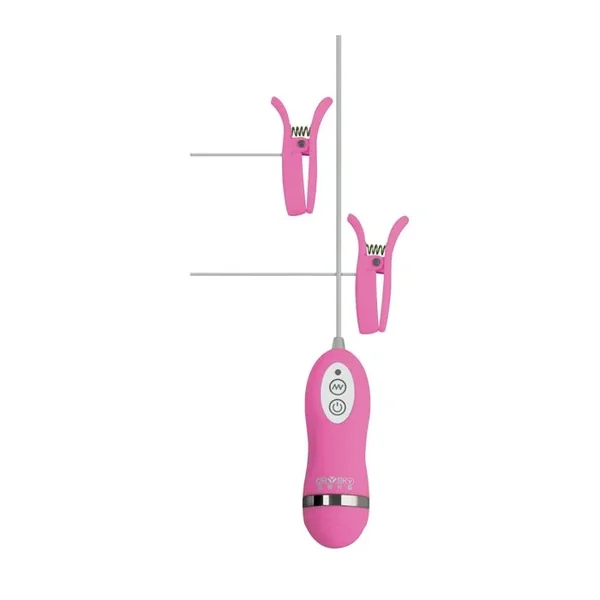 GigaLuv Vibro Clamps – 10 Functions Pink