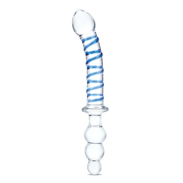 Glas 10inch Twister Dual Ended Dildo