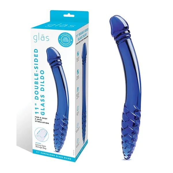 Glas 11″ Double-sided Dildo G-Spot & P-Spot Stimulation