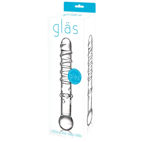 Glas Callisto Glass Dildo - Clear