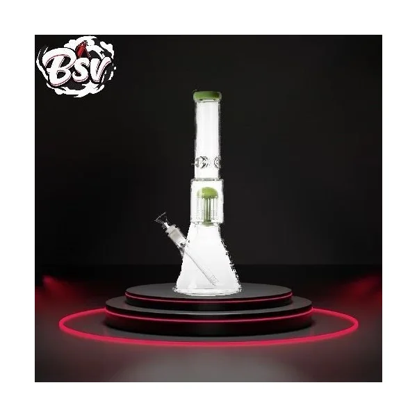 Glass House 16in Beaker W/Perc